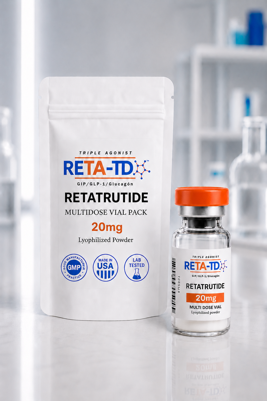 RETA-TD presentación 20mg
